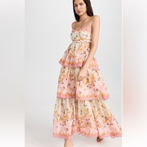 Zimmermann
Laurel Frill Midi Dress size 2(Medium)